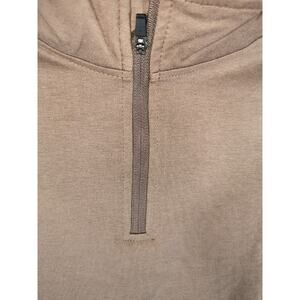 Rela Bota Quarter Zip Long Sleeve Dark Khaki Top MENS 2XL